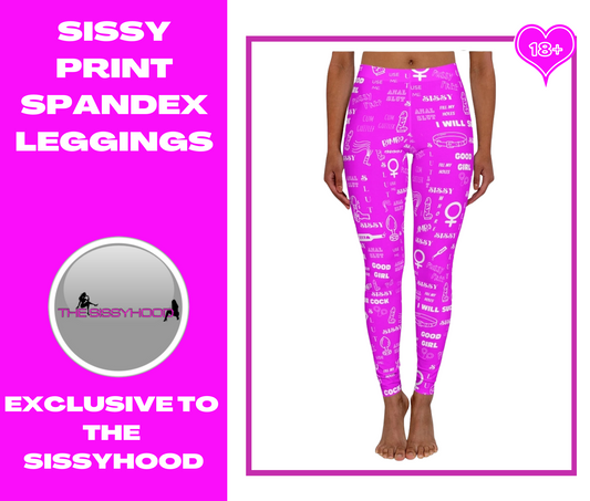 Sissy Humiliation Spandex Leggings