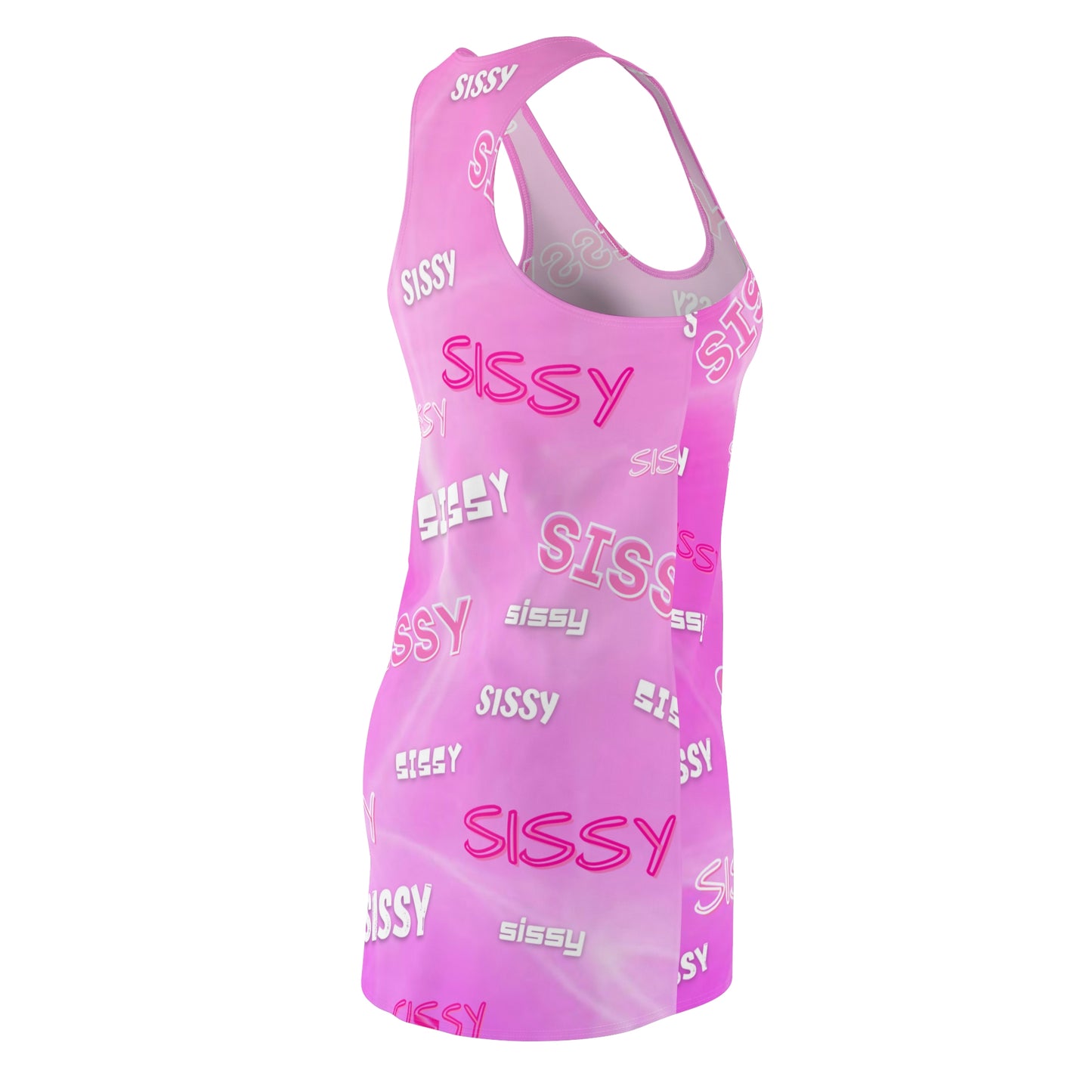 Sissy print dress Women's Cut & Sew Racerback Dress