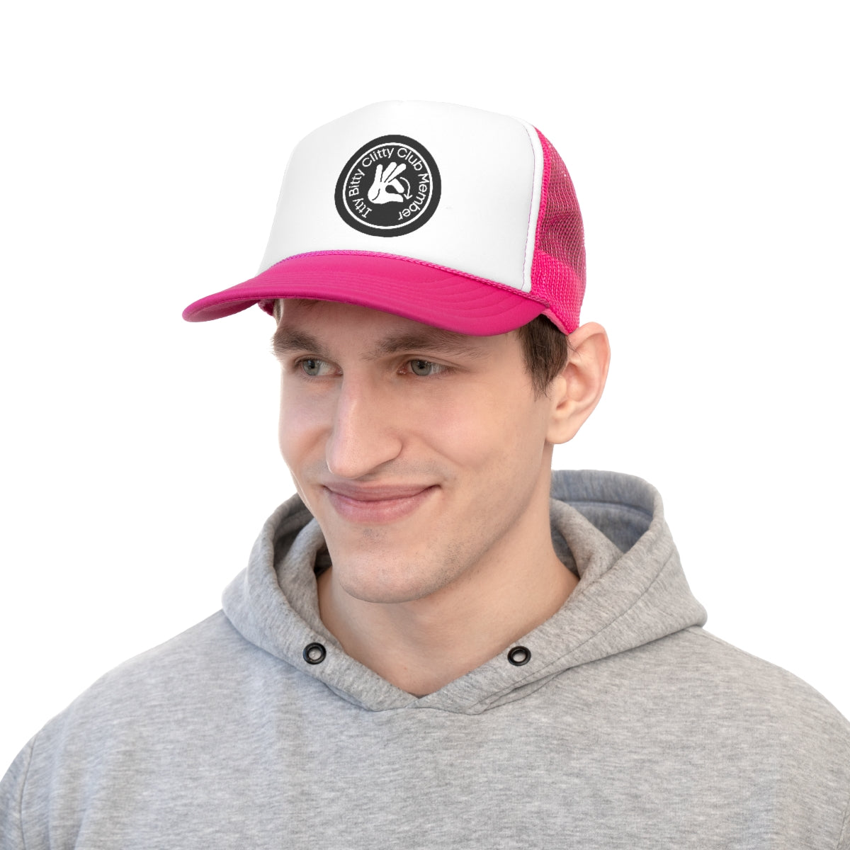 SPH Trucker Caps. Itty bitty clittly club member cap. Submissive. BDSM humiliation. Sissy task. femdom clothing. humiliation clothes