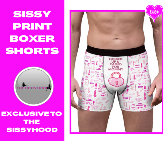 Sissy Print Men's Boxer Briefs