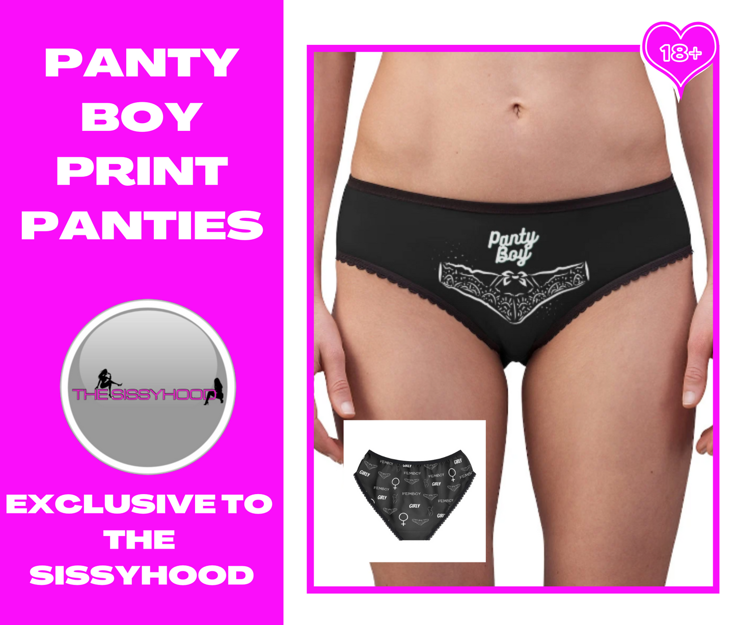 Pantie boy sissy panties