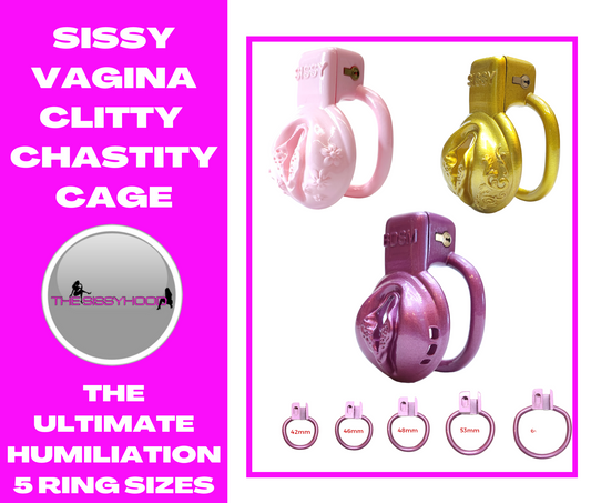 Chastity cage Sissy BDSM Pussy Vaginal Cock Cage Small Male Chastity Devices Bondage Lock Slave Penis Ring Sex Shop 18+ Gay Ladyboy Sex Toys