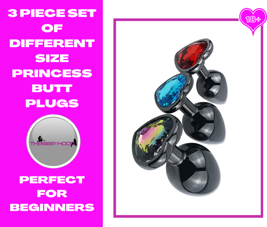 Heart Shape Crystal Jewelry Metal Anal Plug Dilator G Spot Stimulator Butt Plugs Adult Sex Toys For Women Men Ass Buttplug