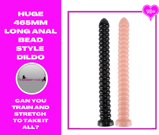 Super Long Large Anal Beads Dilator Anus Masturbator Butt Plug Expander Dildo Big Anal Plug G Spot Stimulator Adult Sex Toys