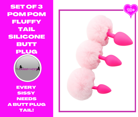 3pcs/Set Silicone Butt Plug Tail Anus Masturbator Anal Plug Tail Sex Toys For Anal Dilator Erotic Adult Games Ass Plug