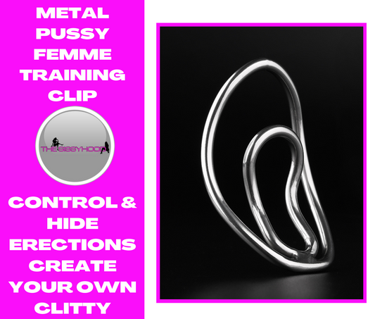 METAL Panty Chastity Cage Clip Sissy Male Chastity Training Device,. Create you own pussy clitty  Cock Bdsm Cage Sex Toys